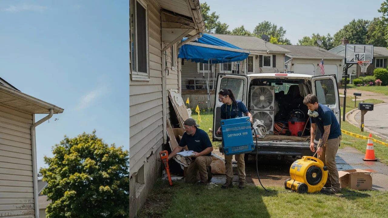 Ceiling Leak Cleanup in Clarks Hill, IN near me